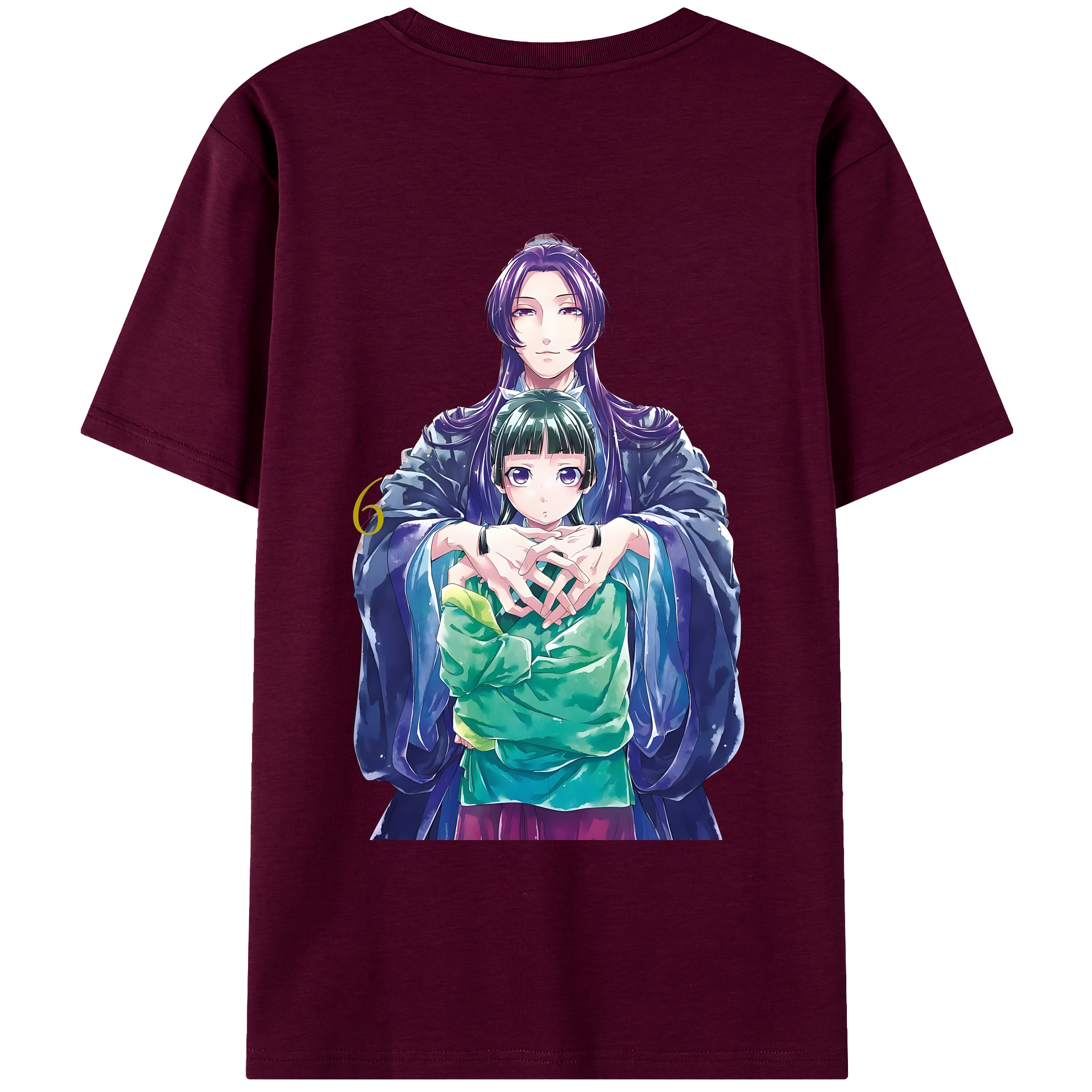 （画像用） 薬屋のひとりごと The Apothecary Diaries レディース半袖Tシャツ(バックプリント)